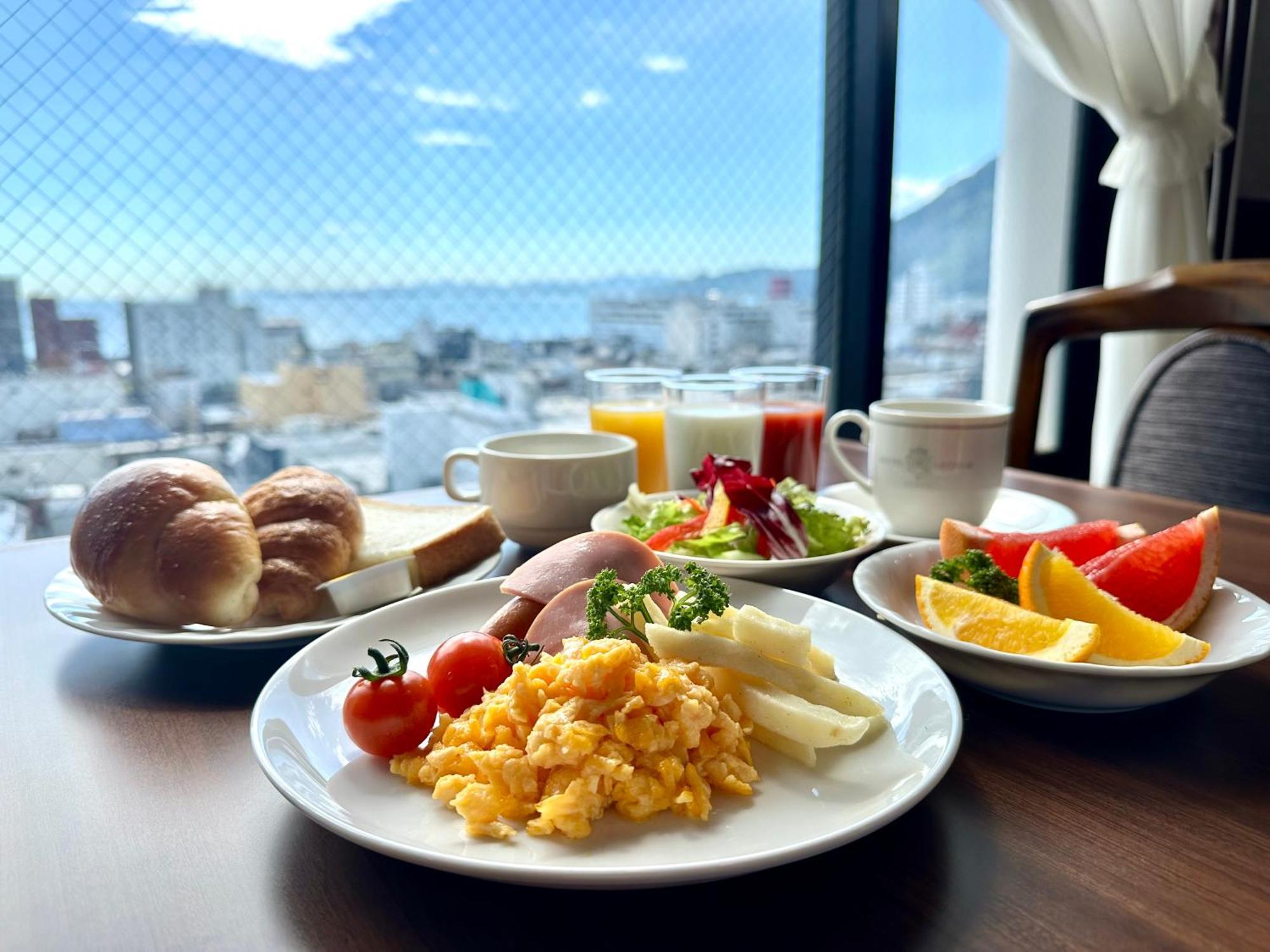 Hotel Arthur Kitahama Base Beppu Bagian luar foto